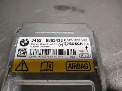 Second-hand car spare part airbag control unit for bmw serie 1 lim. (f20) 116d oem iam references 0265020506  34526863433