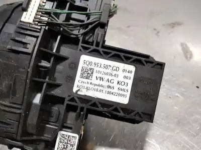 Second-hand car spare part multifunction switch for seat leon (5f1) reference oem iam references 5q0953507gd  