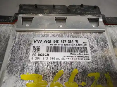 Second-hand car spare part ecu engine control for seat leon (5f1) reference oem iam references 0261s12606  