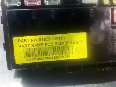 Second-hand car spare part fuse box unit for kia rio emotion oem iam references 919521w330  