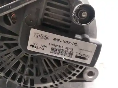 Second-hand car spare part alternator for ford focus turn. titanium oem iam references av6n10300dc  