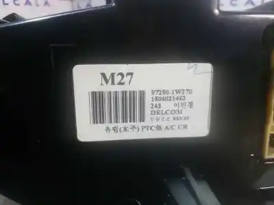Second-hand car spare part climate control for kia rio emotion oem iam references 972501w270  