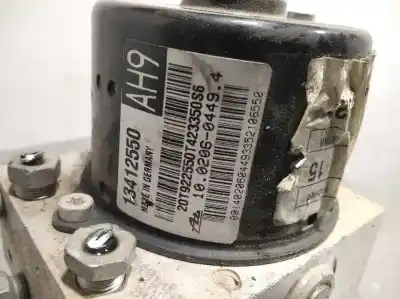 Peça sobressalente para automóvel em segunda mão boitier de commande de abs por opel astra j lim. 4türig business referências oem iam 13412550  