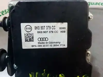 Peça sobressalente para automóvel em segunda mão boitier de commande de abs por audi a4 berlina (b8) basis referências oem iam 8k0907379cc  
