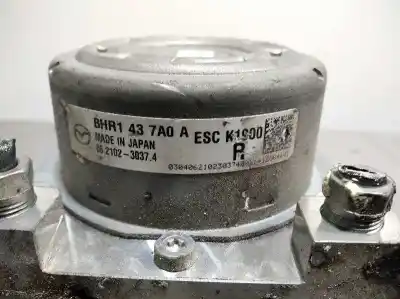 Second-hand car spare part abs control unit for mazda 3 lim. () style oem iam references bhr1437a0a  
