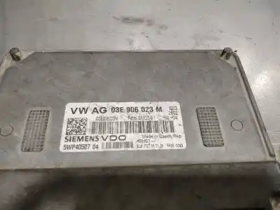 Second-hand car spare part ecu engine control for seat ibiza (6j5) reference oem iam references 03e906023m  