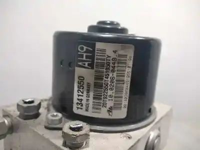 Peça sobressalente para automóvel em segunda mão boitier de commande de abs por opel astra j lim. excellence referências oem iam 13412550  