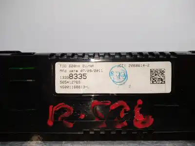 Second-hand car spare part multifunction display for opel meriva b enjoy oem iam references 13338335  