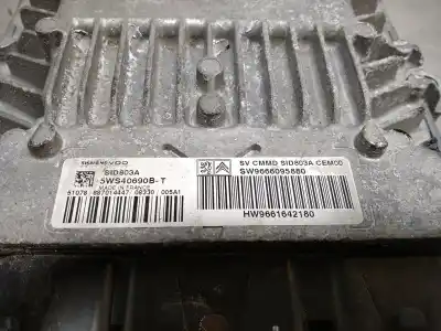 Second-hand car spare part ecu engine control for citroen c4 picasso sx oem iam references 9666095880  