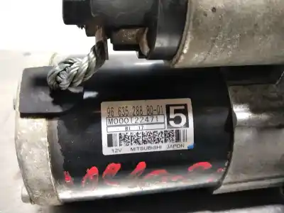 Peça sobressalente para automóvel em segunda mão motor de arranque por citroen ds4 design referências oem iam 9663528880  