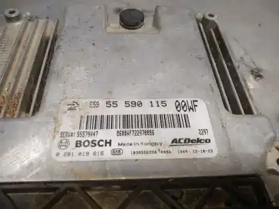 Second-hand car spare part ecu engine control for opel corsa d selective oem iam references 0281019616  