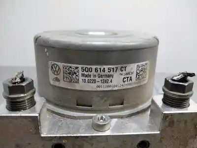 Peça sobressalente para automóvel em segunda mão boitier de commande de abs por seat leon (5f1) reference referências oem iam 5q0614517ct  