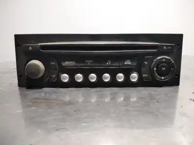 Second-hand car spare part audio system / radio cd for peugeot partner kasten doble cabina oem iam references 98032839xt