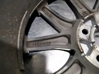 Second-hand car spare part rim for nissan juke (f15) nismo rs 4x2 oem iam references 18 pulgadas  1 unidad
