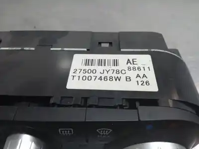 Second-hand car spare part climate control for renault koleos dynamique oem iam references 27500jy78c  