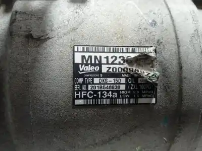 Автозапчастина б/у компресор кондиционера для mitsubishi l 200 2.5 tdi ka0t (2012-2018) l 200 2.5 tdi ka0t (2012-2018) посилання на oem iam z0009897a  