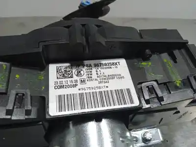 Second-hand car spare part multifunction switch for citroen c4 lim. business oem iam references 96759258xt  