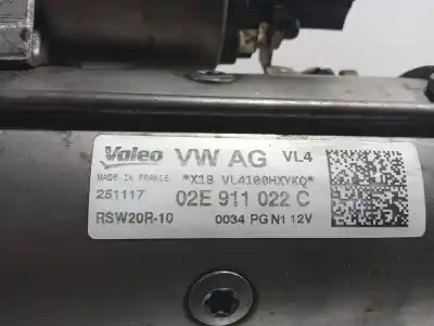 Автозапчасти б/у двигатель запускается за skoda superb (3v3) ambition ссылки oem iam 02e911022c  