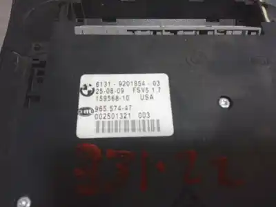 Peça sobressalente para automóvel em segunda mão luz interior por bmw x5 (e70) xdrive30d referências oem iam 920185403  