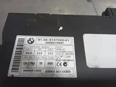 Peça sobressalente para automóvel em segunda mão módulo eletrônico por bmw x5 (e70) xdrive30d referências oem iam 914722201  