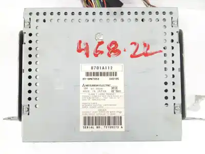 Автозапчасти б/у аудиосистема / радио cd за mitsubishi montero (v80/v90) 3.2 di-d intense ссылки oem iam 8701a112  