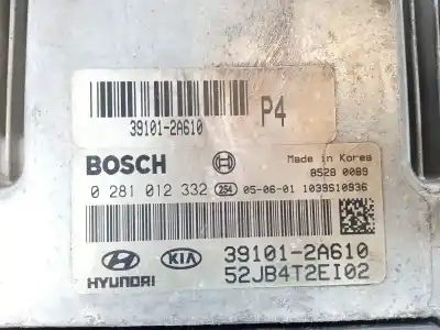 Second-hand car spare part ecu engine control for kia rio 1.5 crdi ex2 oem iam references 391012a610  0281012332