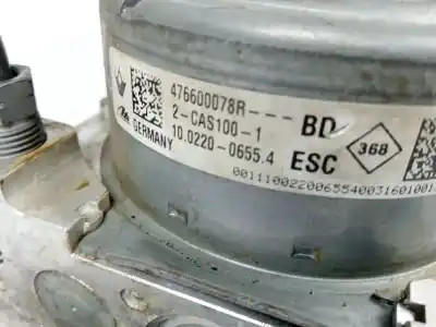 Peça sobressalente para automóvel em segunda mão boitier de commande de abs por dacia dokker express ambiance referências oem iam 476600078r  