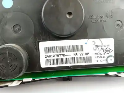 Peça sobressalente para automóvel em segunda mão quadrante por dacia dokker express ambiance referências oem iam 248107977r  