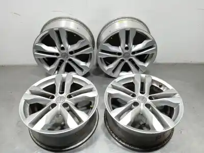 Peça sobressalente para automóvel em segunda mão JOGO DE JANTES por NISSAN X-TRAIL (T31)  Referências OEM IAM 17 PULGADAS  
