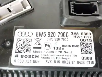 Peça sobressalente para automóvel em segunda mão quadrante por audi q5 (fyb) advanced quattro referências oem iam 8w5920790c  