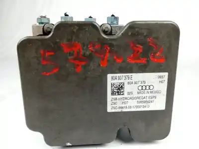 Peça sobressalente para automóvel em segunda mão boitier de commande de abs por audi q5 (fyb) advanced quattro referências oem iam 80a614517e  