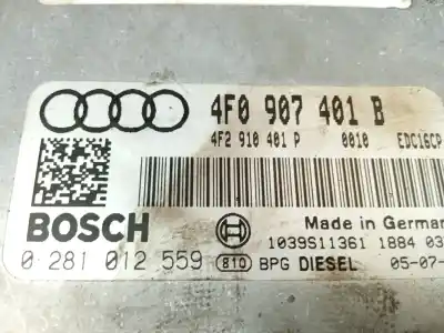 Second-hand car spare part ecu engine control for audi a6 berlina (4f2) 2.7 tdi oem iam references 4f0907401b  