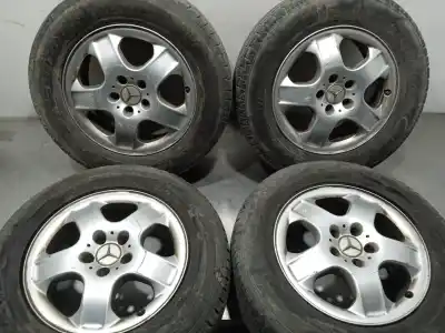 Second-hand car spare part rims set for mercedes-benz clase m (w163) 2.7 cdi 20v cat oem iam references 17 pulgadas  