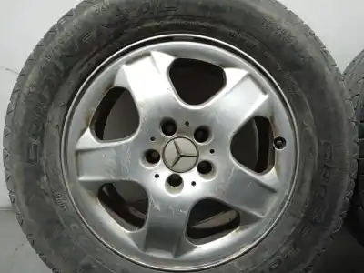 Second-hand car spare part rims set for mercedes-benz clase m (w163) 2.7 cdi 20v cat oem iam references 17 pulgadas  