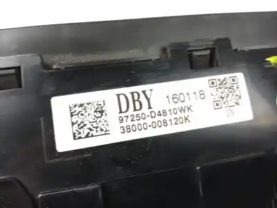 Peça sobressalente para automóvel em segunda mão comando de sofagem (chauffage / ar condicionado) por kia optima concept referências oem iam 97250d4810wk  