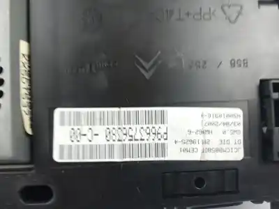Peça sobressalente para automóvel em segunda mão quadrante por citroen c4 picasso i monospace (ud_) 1.6 hdi referências oem iam 9663756380  