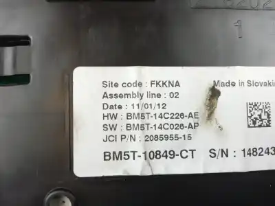 Автозапчастина б/у панель інструментів для ford c-max trend посилання на oem iam bm5t10849ct  