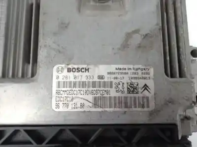 Автозапчастина б/у ебу контролер двигуна для citroen c3 picasso attraction посилання на oem iam 0281017333  9677013180