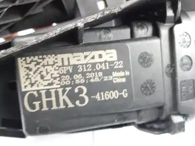 Автозапчастина б/у педальний потенціометр для mazda cx-5 (ke, gh) 2.0 (keefw) посилання на oem iam ghk341600g  