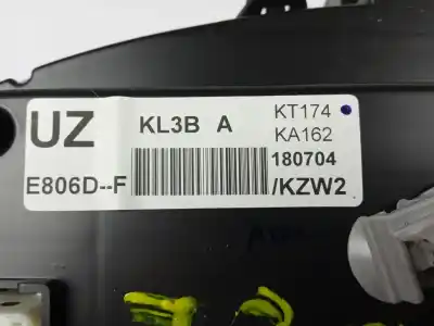 Автозапчастина б/у панель інструментів для mazda cx-5 (ke, gh) 2.0 (keefw) посилання на oem iam kl3j55430  kl3b55430