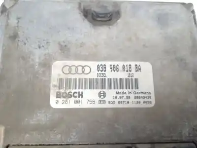 Second-hand car spare part ecu engine control for audi a3 (8l) 1.9 tdi oem iam references 038906018ba  0281001756
