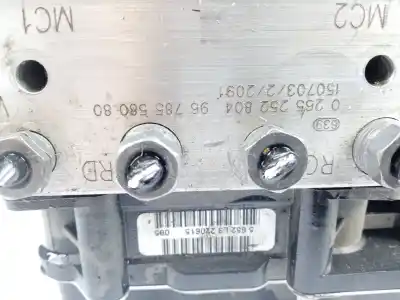 Peça sobressalente para automóvel em segunda mão boitier de commande de abs por citroen ds4 * referências oem iam 0265252804  9678558080