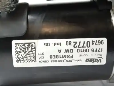 Peça sobressalente para automóvel em segunda mão motor de arranque por citroen ds4 * referências oem iam 17f50910dw  9674077280