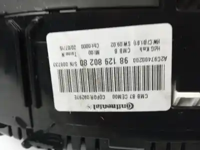 Peça sobressalente para automóvel em segunda mão quadrante por citroen ds4 * referências oem iam 9812980280  