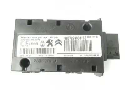 Автозапчастина б/у ЕЛЕКТРОННИЙ МОДУЛЬ для CITROEN DS4  Посилання на OEM IAM 9807299980  