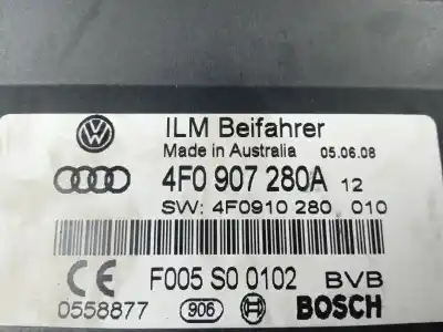 Second-hand car spare part electronic module for audi a6 berlina (4f2) 2.7 tdi oem iam references 4f0907280a  
