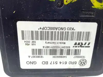 Second-hand car spare part abs control unit for seat toledo (kg3) reference oem iam references 6r0614517bd  