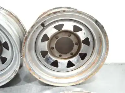 Pièce détachée automobile d'occasion jeu de jantes pour nissan patrol (k/w260) 2.8 diesel références oem iam 15 pulgadas  