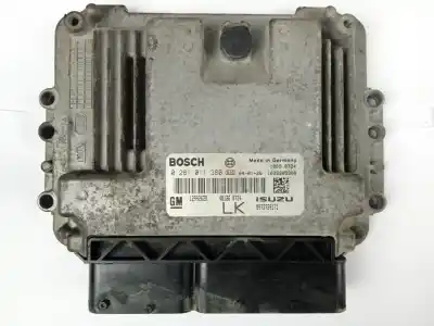 Second-hand car spare part ecu engine control for opel astra h sedán (a04) 1.7 cdti (l69) oem iam references 0281011380