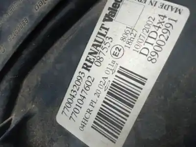 Автозапчастина б/у права фа для renault scenic rx4 (ja0) 1.9 dci salomon посилання на oem iam 770432093  
